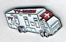 TV-Crew Uebertragungswagen LKW