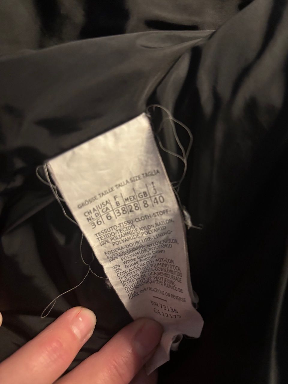 Max Mara Cappotti: Max Mara Weekend Daunenmantel Gr. 38 – Usato da Eglisau venduto da SAM240186 4