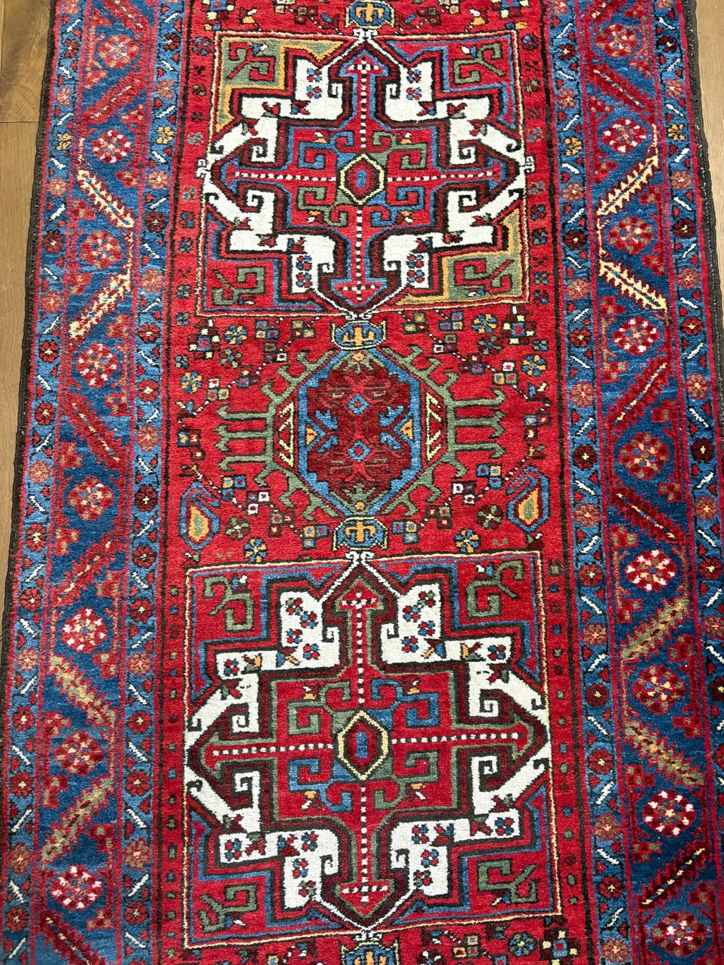 Tappeti: Antiker Heriz Läufer Perserteppich - Extrem Selten – Usato da Bennau venduto da Mayer_Carpets 9