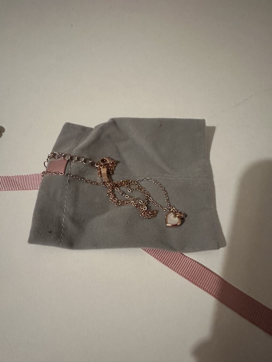 Catenine: Collana a cuore oro rosa – Nuovo (secondo la descrizione) da Mendrisio venduto da ketolin