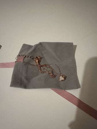 Collana a cuore oro rosa