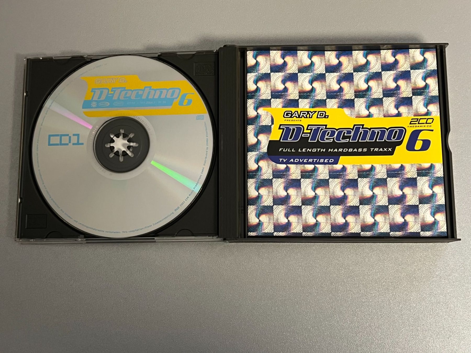 CD: D. Techno 6 (3CD) – Usato da Rivera venduto da poweradem05 2