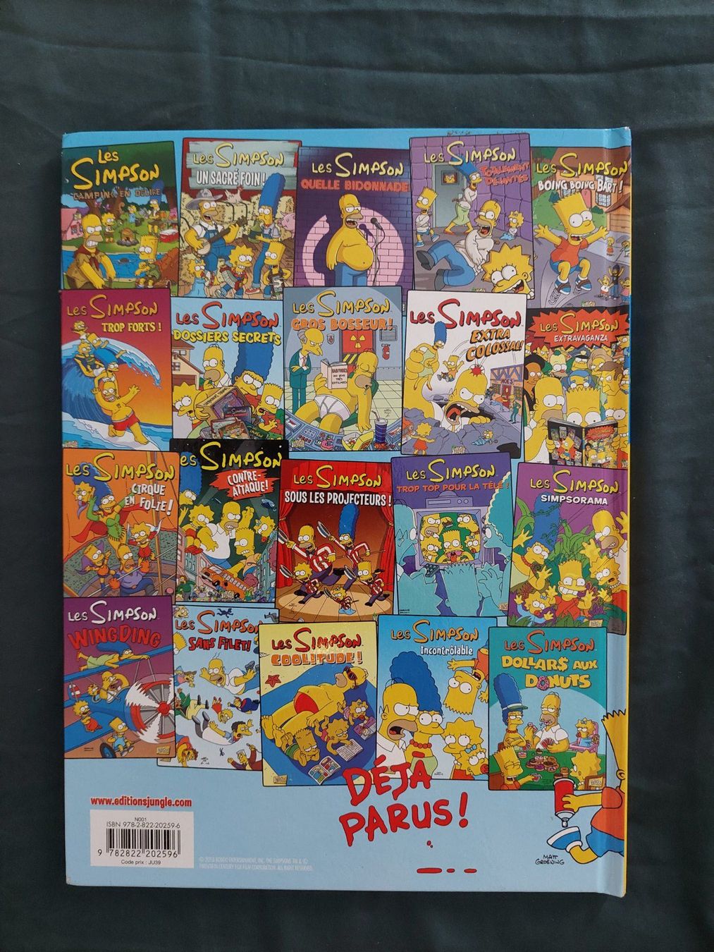 Comics: Les Simpson T.21 Sable Chaud à Gogo EO 2013 TBE – Gebraucht aus Genève von Blu_BD 1