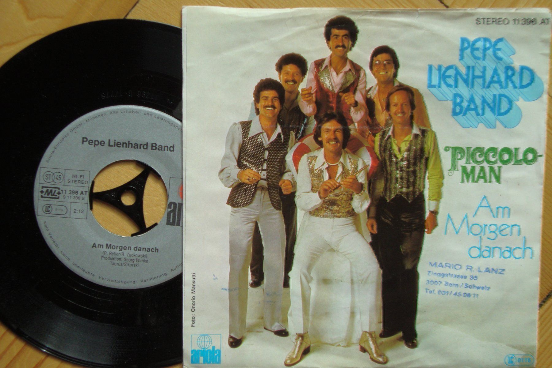 Dischi in vinile: PEPE LIENHARD - PICCOLO MAN - Single – Usato da Bern venduto da Uli_10_11 1