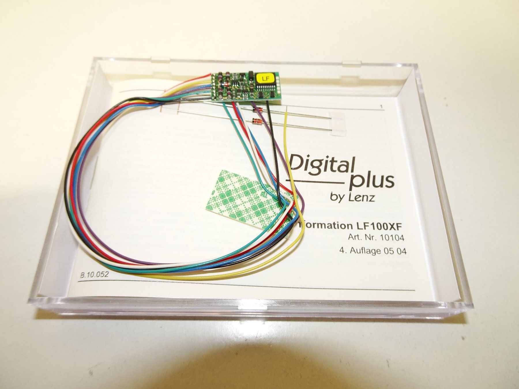 Lenz Modelleisenbahnen: Lenz Decoder Digital LF100XF Art. 10104 – Neu (gemäss Beschreibung) aus Luzern von