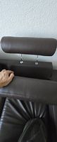 Sofas Eckgarnitur Braun (echt Leder) 