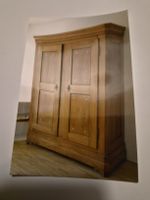 Vintage Intarsien Schrank, Kirschbaum, 19.Jahrh.