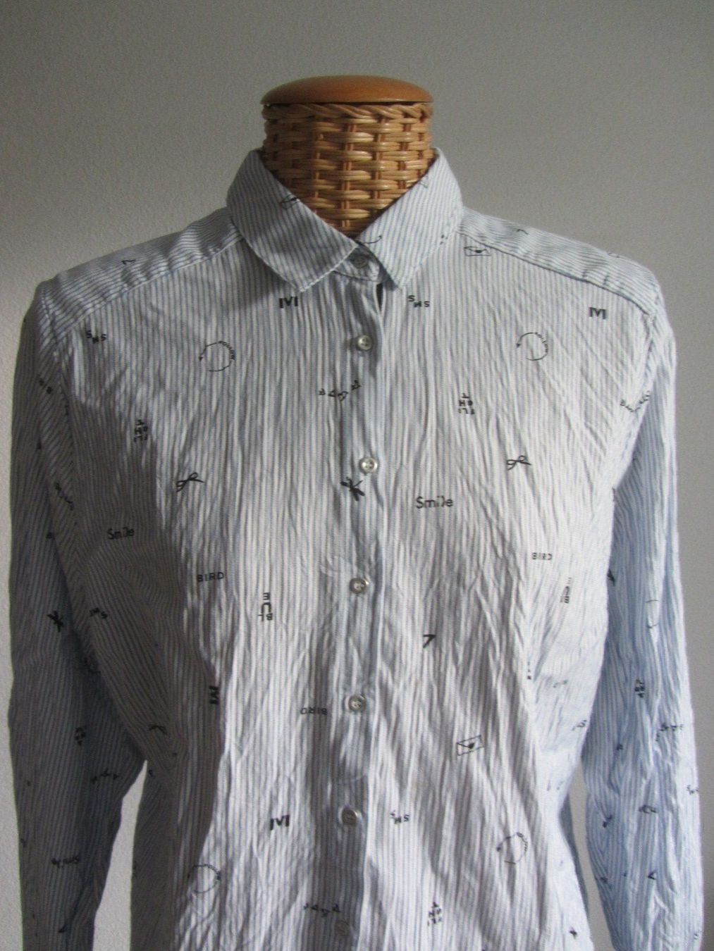Blusen: KENNY S. - Bluse blau-weiss gestreift 42 – Gebraucht aus Zürich von Diazaio 1
