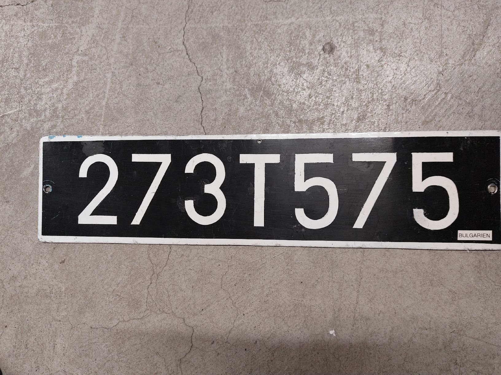 Insegne: Autonummer Bulgarien – Usato da Uster venduto da Gery8