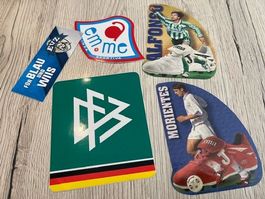 Sticker Sammlung: EVZ, DFB, Alfonso, Morientes, Sportivo