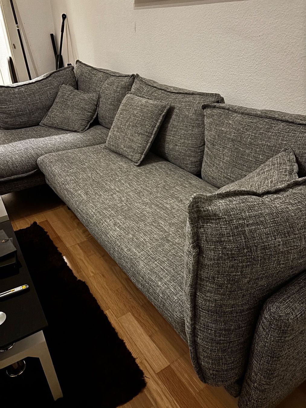 Divani: Ecksofa Bouclé Marisa links grau – Nuovo (secondo la descrizione) da Baden venduto da kev_5yq8 3