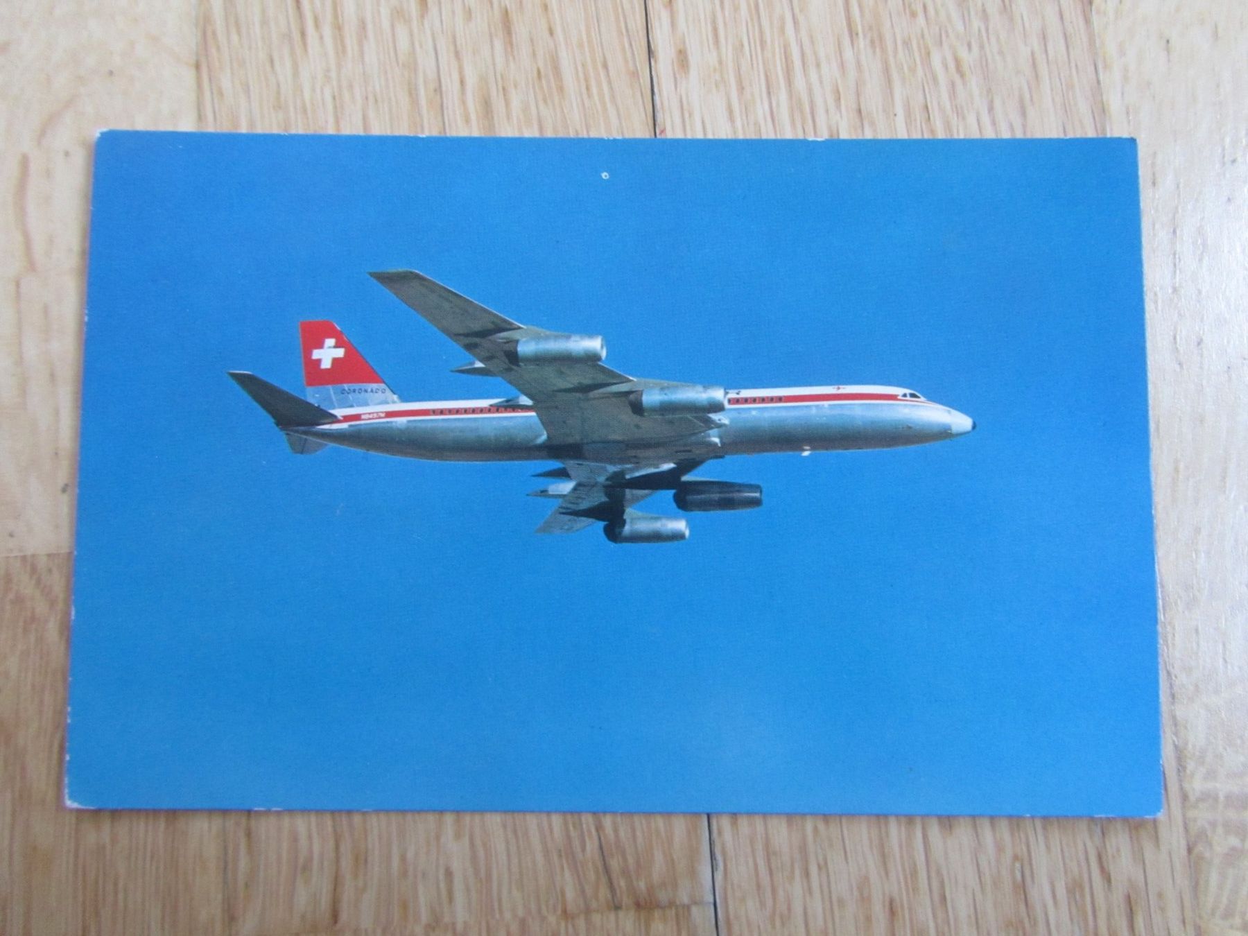 Cartoline postali: SWISSAIR  Convair 990 Coronado – Usato da Seengen venduto da mikelele