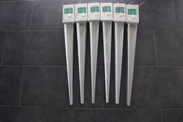 Pieux métalliques 91x91x750 mm