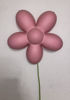 Nachtlicht Blume rosa mit Kabel und Schalter IKEA