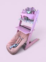 Stokke® Tripp Trapp inkl. Babyset, Kissen, Gurt & Newborn