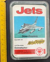 Jets Düsenflugzeuge Blitz Trumpf/ QUARTETT/ 32 Karten
