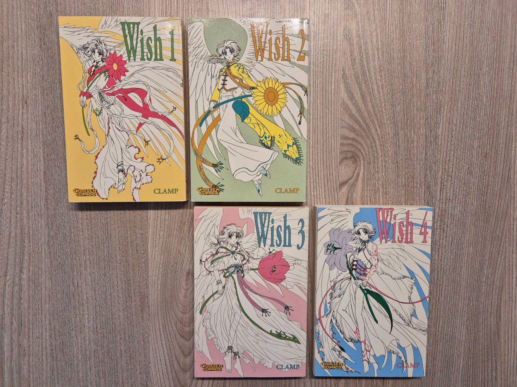Fumetti: Wish 1-4 (CLAMP, komplett) – Usato da Oberglatt ZH venduto da feuilgarde