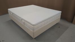 Bett 160x200 cm - Matratze und Topper