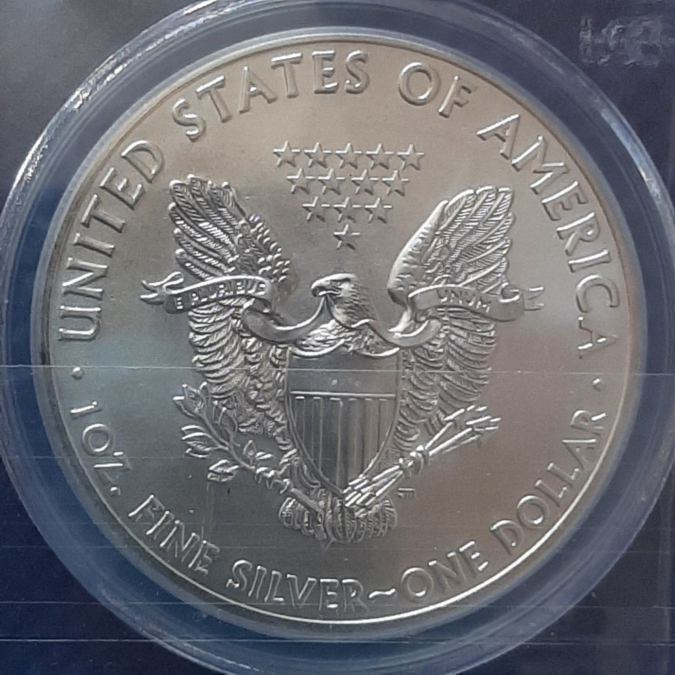 Tutti le monete: 1 oz Silver American Eagle First Strike 2013 (W) PCGS MS69 – Nuovo e nell'imballaggio originale da Carouge GE venduto da cecob0909 3