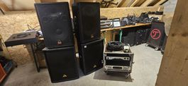 Komplette PA Anlage mit 2x Enstufen Dap