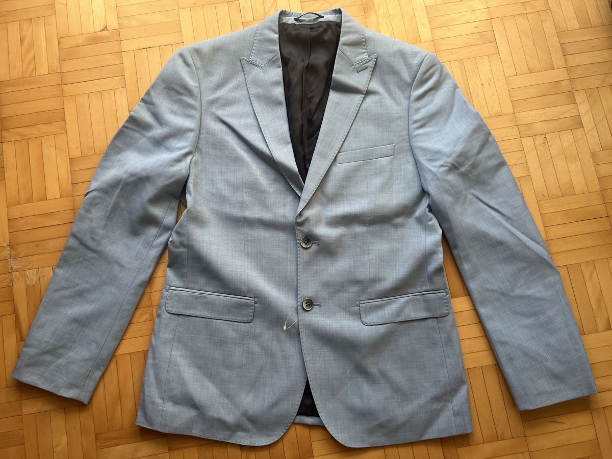 Giacche: Hellblauer Sakko Gr. 50 Top Zustand – Nuovo e nell'imballaggio originale da Schaffhausen venduto da Shiva_70 1