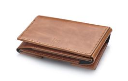 NEU - APOCOPE Kartenetui Fred cognac Leder Kreditkartenetui