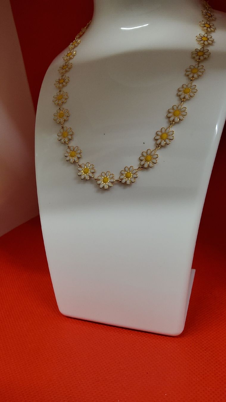 Catenine: Hübsche Gänseblümchen Kette - Sommer Accessoire🌼 – Nuovo (secondo la descrizione) da Herisau venduto da Nluanalucas