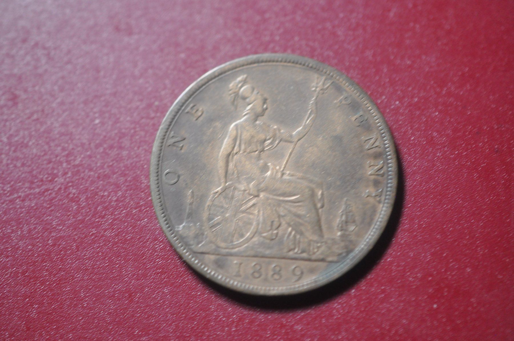 Tutti le monete: GB 1 penny Victoria 1889 – Usato da Moutier venduto da Phillegrec