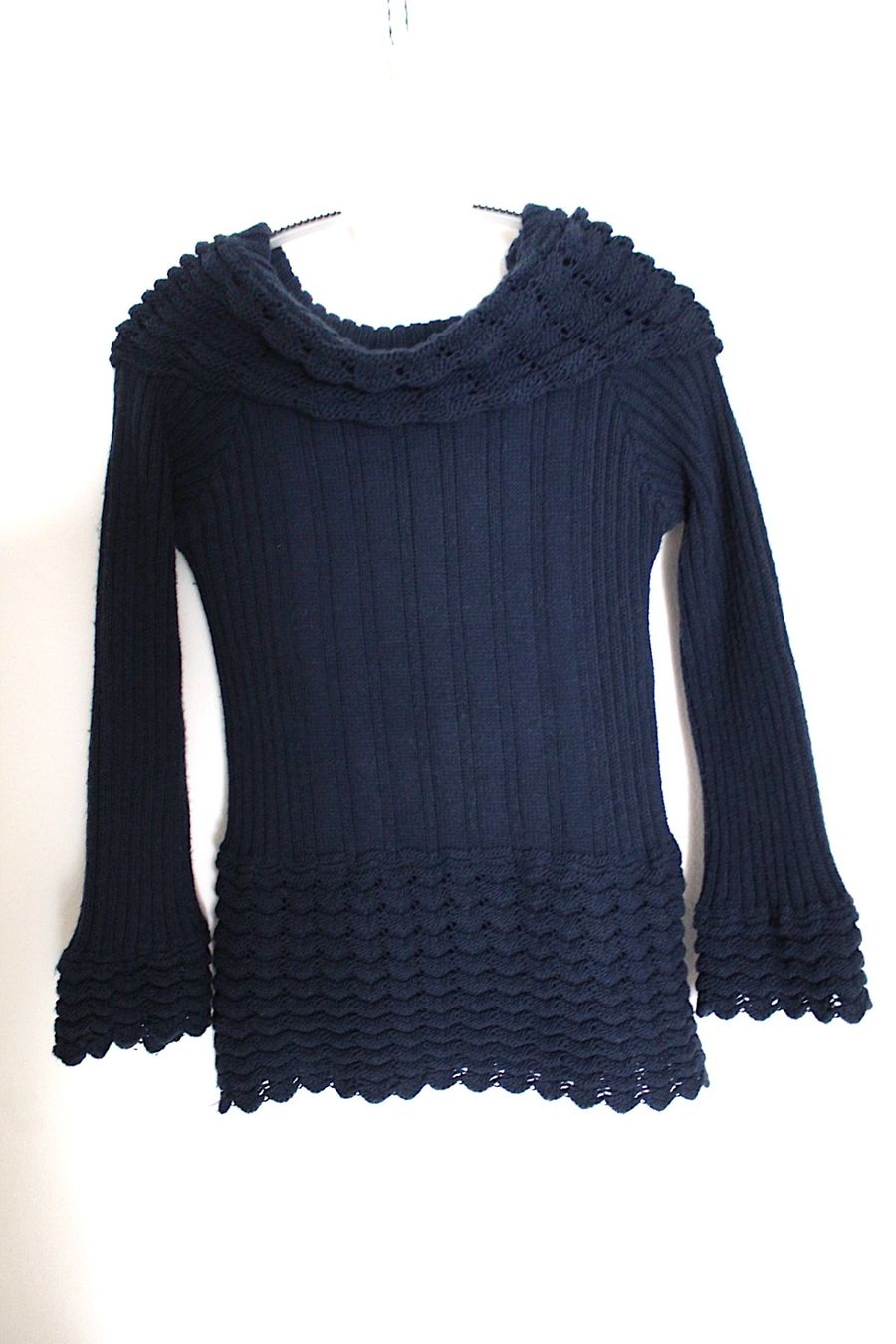 Maglioni & Felpe: Strick Pullover, blau, verm. M/L – Usato da Locarno venduto da madame-tus-sauds 2