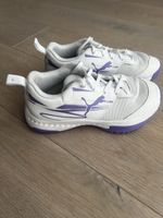 Puma Kinder Schuhe Grösse 34 Weiss Violett Guter Zustand