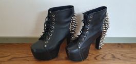Jeffrey Campbell Stiefel original in Schwarz Gr. 40