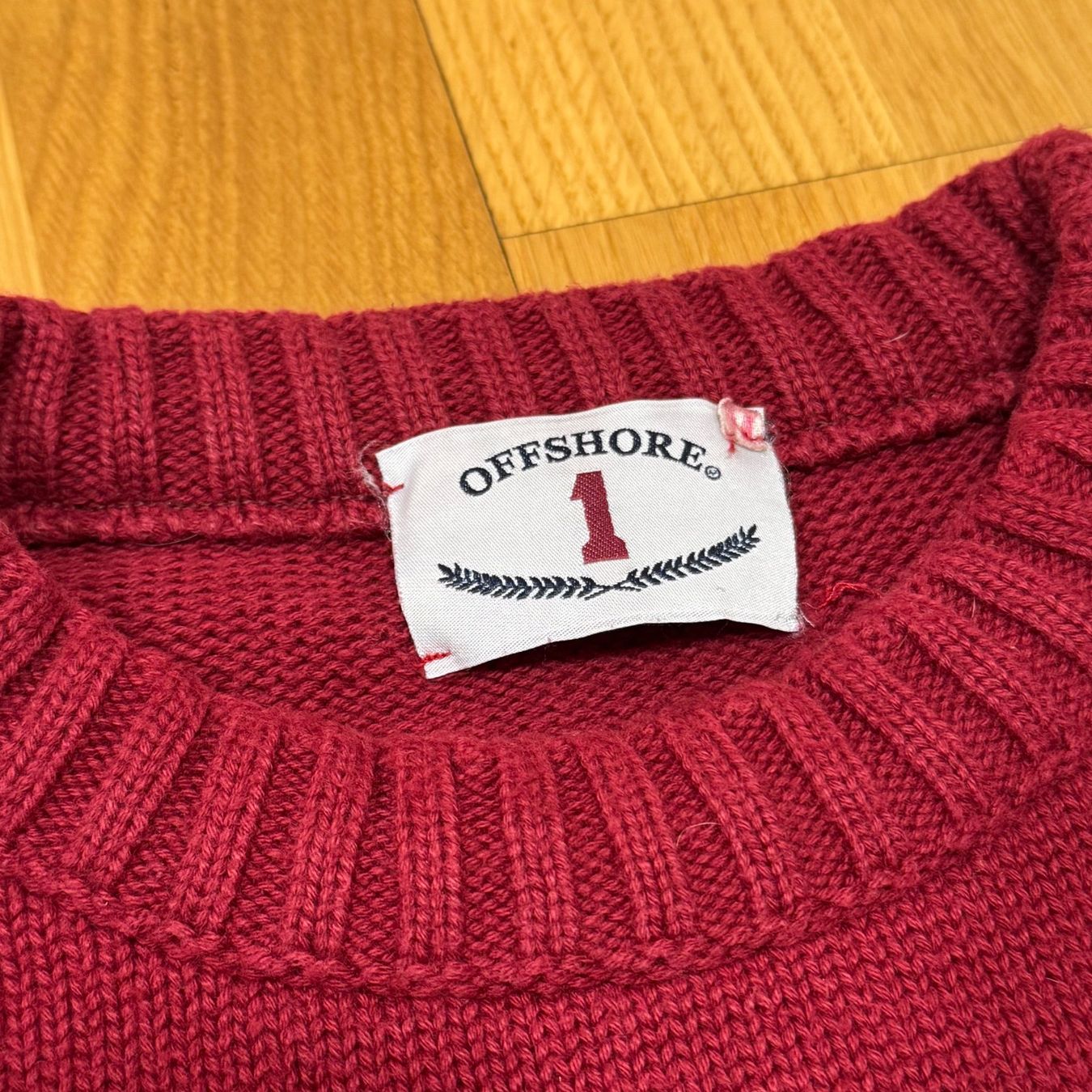 Maglioni & Felpe: Offshore 1 vintage knitted crewneck strickpullover pull – Usato da St. Gallen venduto da sourced_limited 2