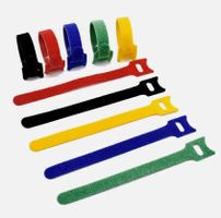 20x Kabelbinder Klettband Nylon Klettverschluss Riemen