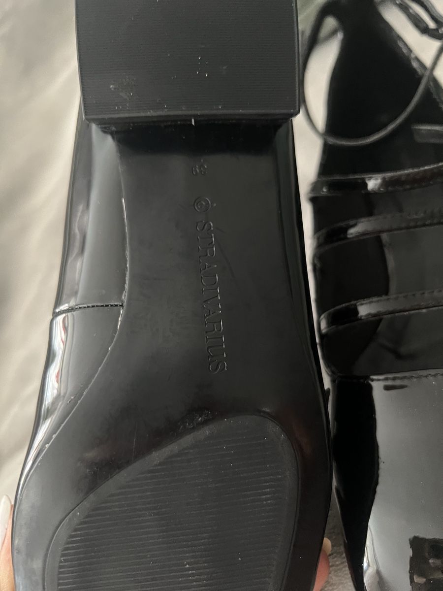 Stradivarius Scarpe da donna: Lack-Ballerinas Mary Jane Grösse 39 – Nuovo (secondo la descrizione) da Bern venduto da kaeffy 4