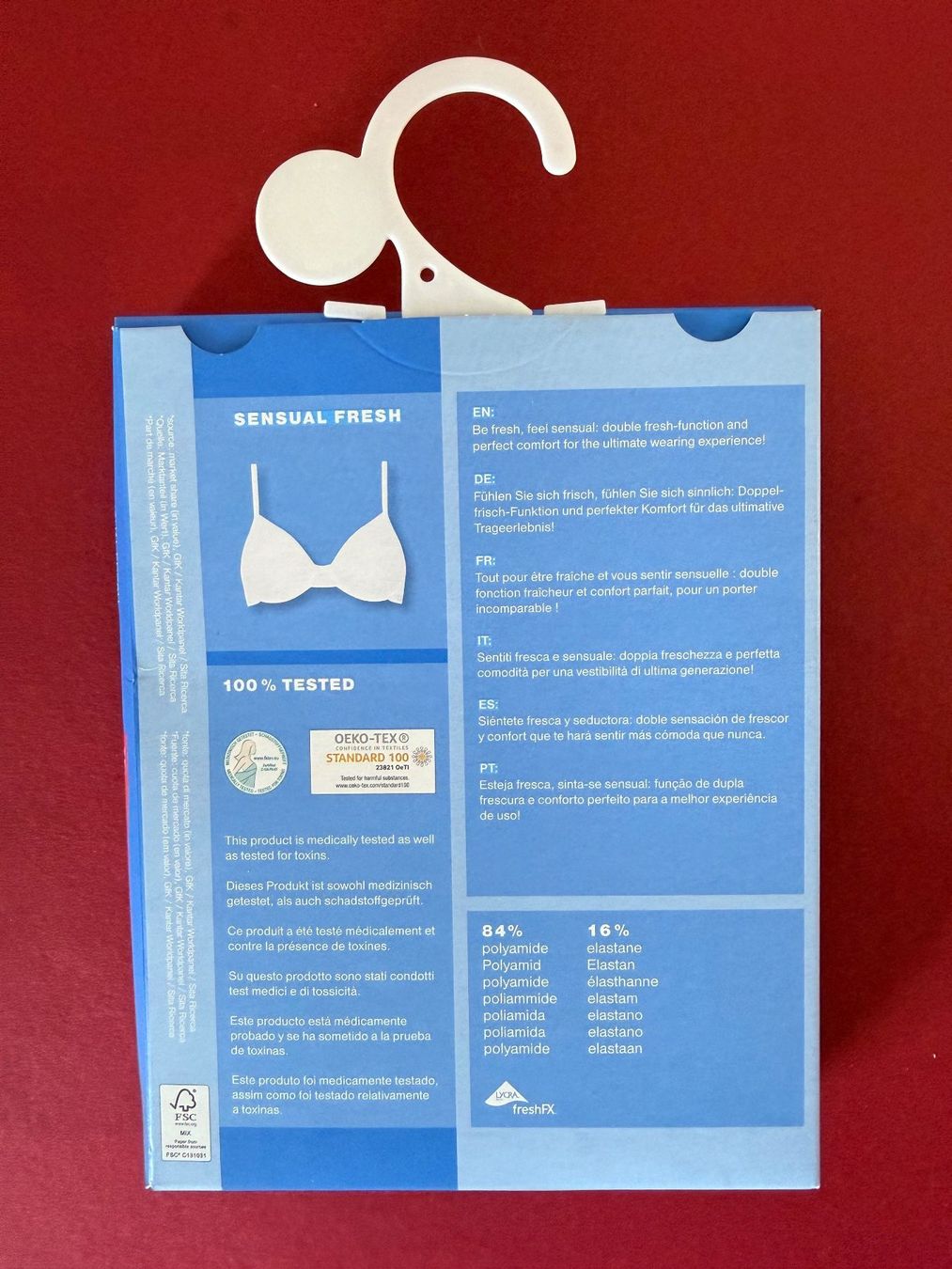 Sloggi Altra biancheria intima: SLOGGI, BH Sensual Fresh Microfibre, Grösse 75B, Weiss – Nuovo e nell'imballaggio originale da Rudolfstetten venduto da gst_g7xl 2