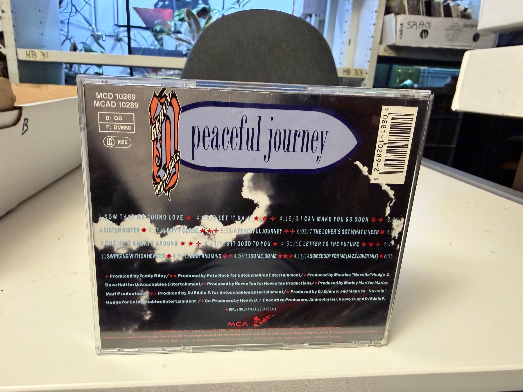 CDs: Heavy D. & The Boyz - Peaceful Journey - HB21B – Gebraucht aus Küsnacht ZH von Jazztilldawn 1