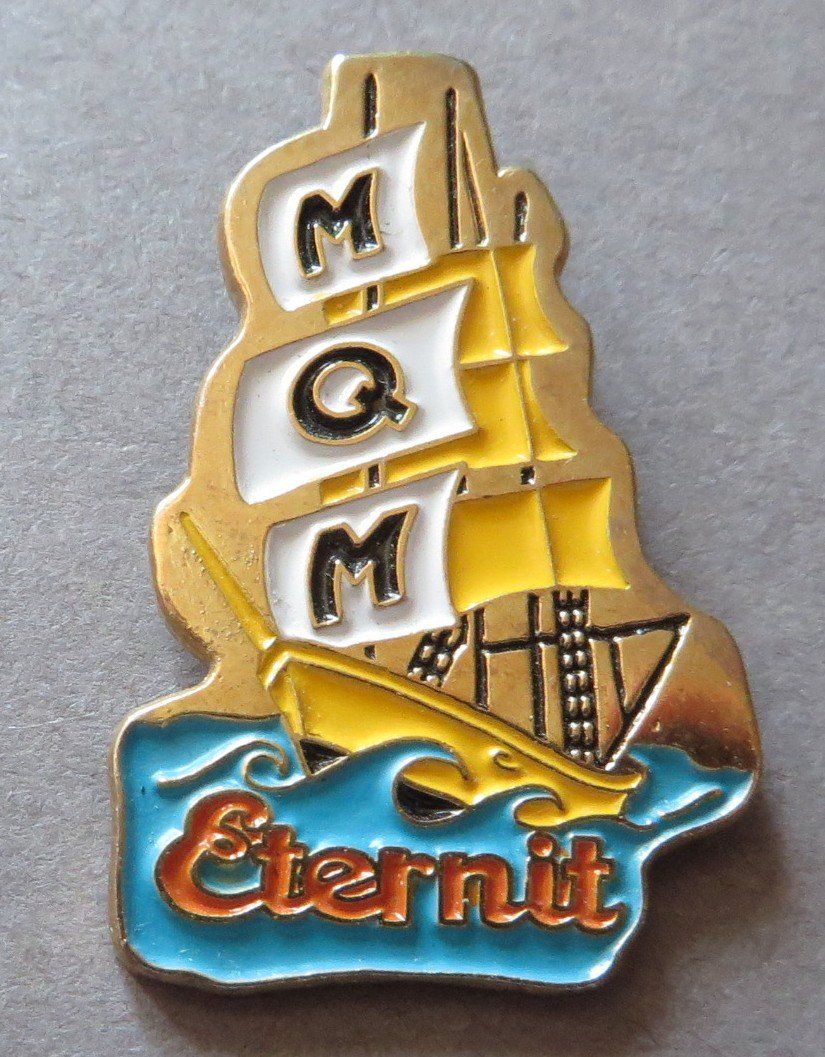 Plaketten & Abzeichen: PIN, MQM ETERNIT SEGELSCHIFF – Gebraucht aus Neuhausen von luckimucki