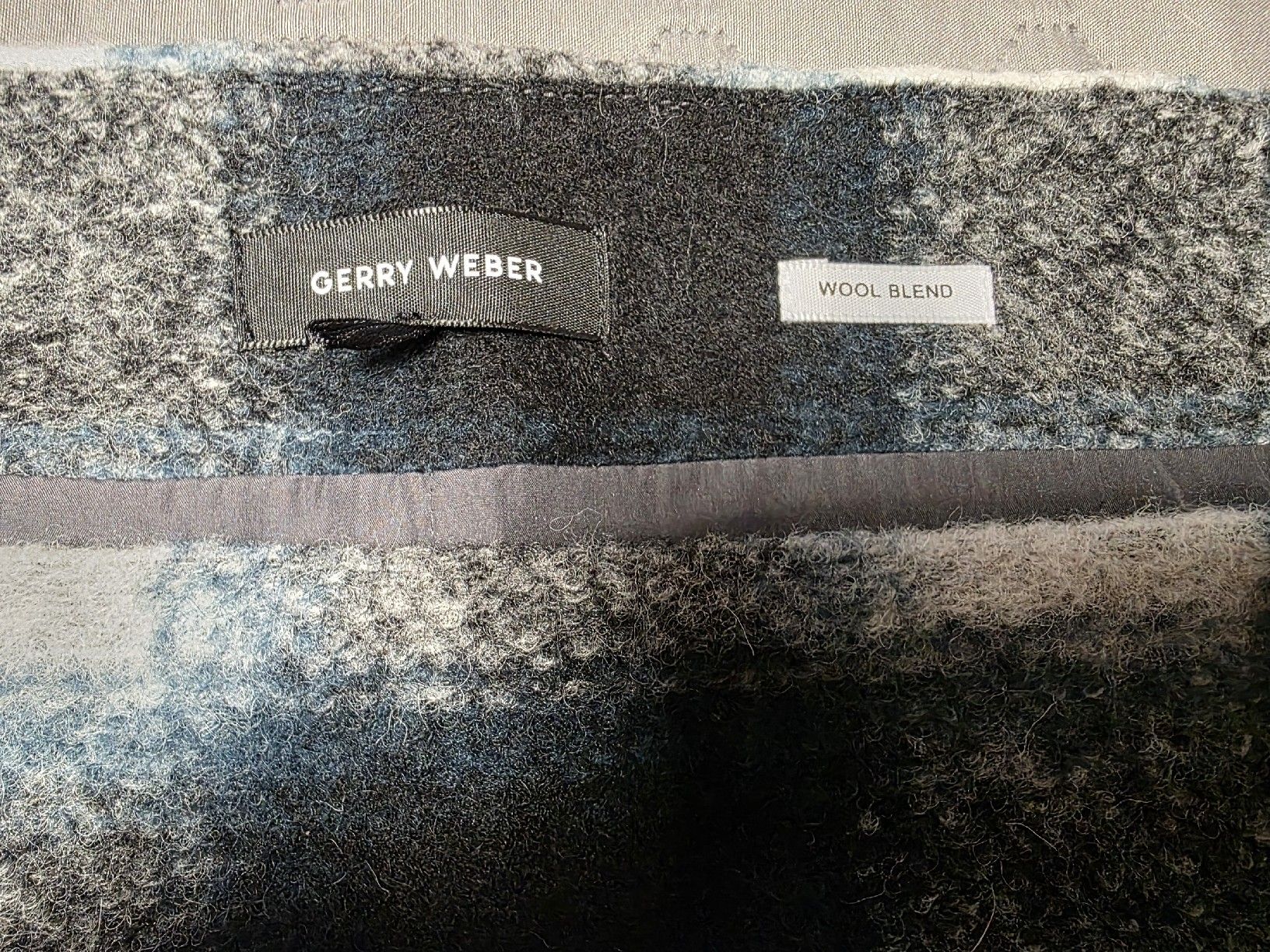 Gerry Weber Gonne: New GERRY WEBER checked skirt wool blend size 46 – Nuovo (secondo la descrizione) da Volketswil venduto da mic_27b5