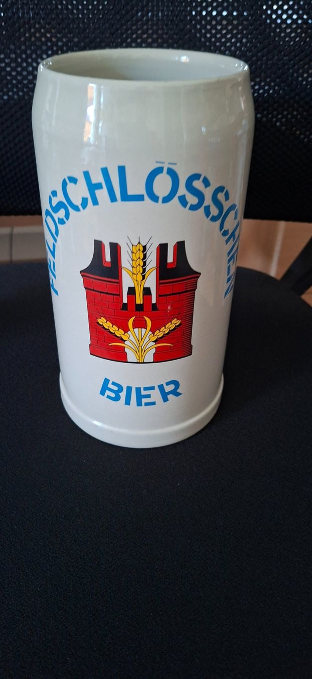 Feldschlösschen Bicchieri: Bierkrug Feldschlösschen antik 2 lt – Nuovo (secondo la descrizione) da Wil SG venduto da Paco.2222