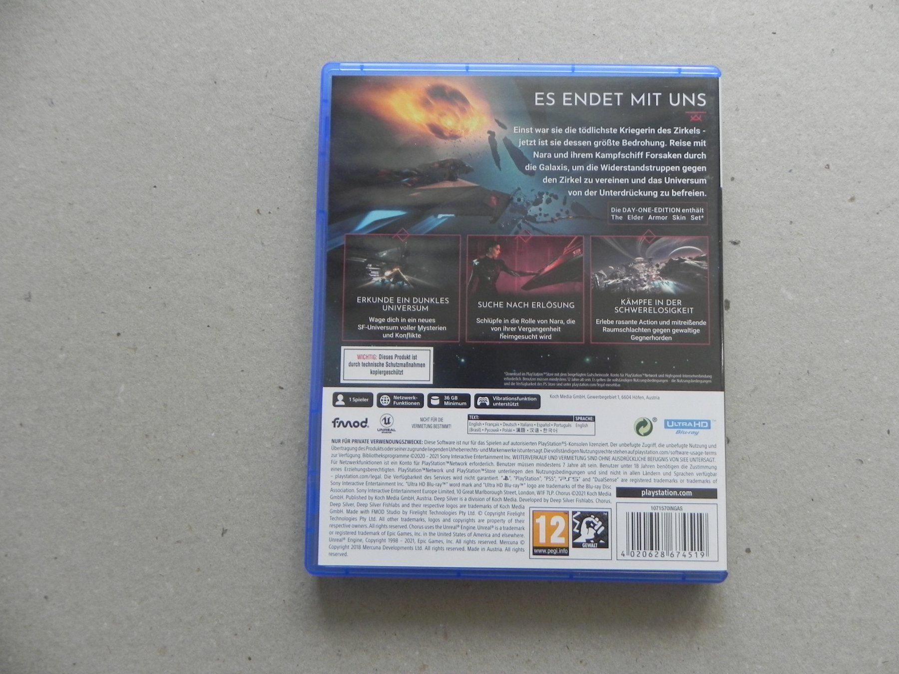 Sony Giochi: Game Sony Playstation PS 5 Chorvs  / Day one Edition – Usato da Siebnen venduto da krimsie 1
