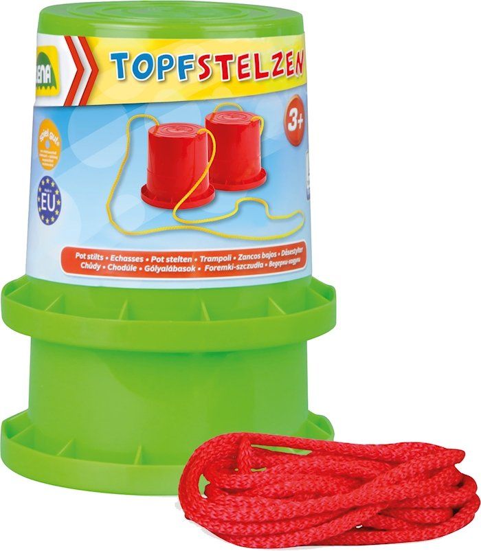 Spielzeuge: Echasses pot 17 cm / Topfstelzen 17 cm – Neu und originalverpackt aus Boudry von step2blind