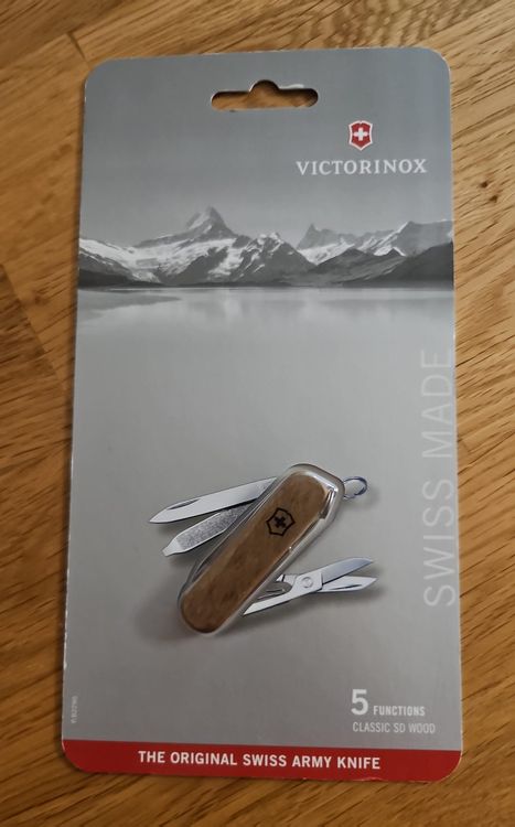 VICTORINOX 5 FUNCTIONS CLASSIC SD WOOD (Neu und originalverpackt) in ...