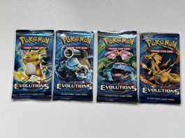 Pokémon XY Evolutions Art Pack - 4 boosters