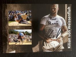 Kilian von Weissenfluh Autogrammkarte, Schwingsport-Idol 59