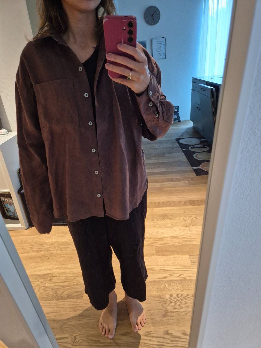 C&A Blusen: 100% Leinen Hemd braun – Gebraucht aus Kloten von gupnik 1