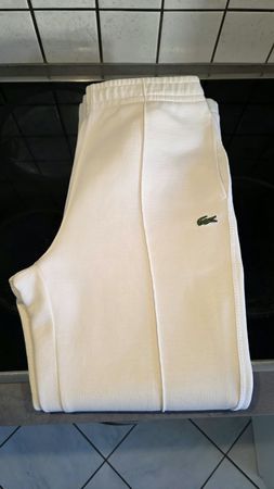 Lacoste Made in France – Pantalon survêtement écru – S