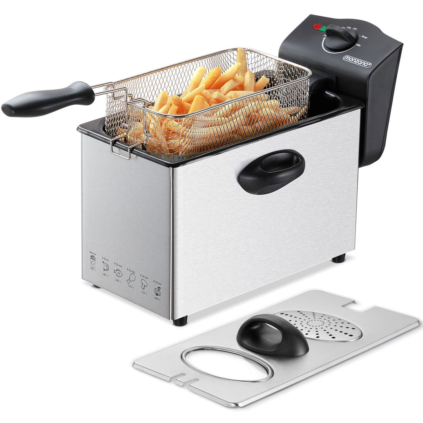 Elettrodomestici da cucina: Elektrische Fritteuse 4L 2.000W – Nuovo e nell'imballaggio originale da Winterthur venduto da aredo 3