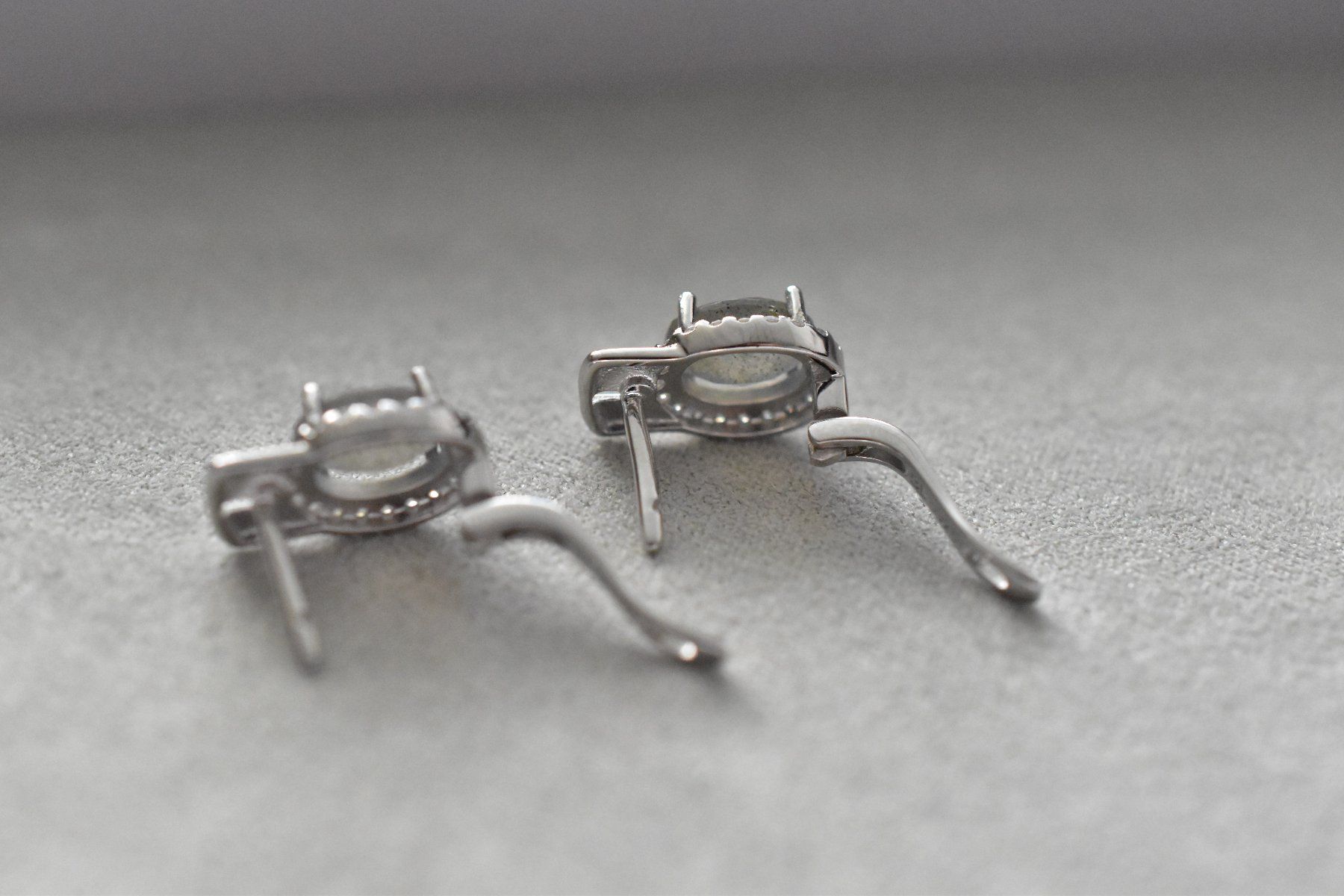 Ohrringe & -stecker: Silber Ohrringe mit Labradorit, Silber , Neu – Neu und originalverpackt aus Laufen von flowerfan 5