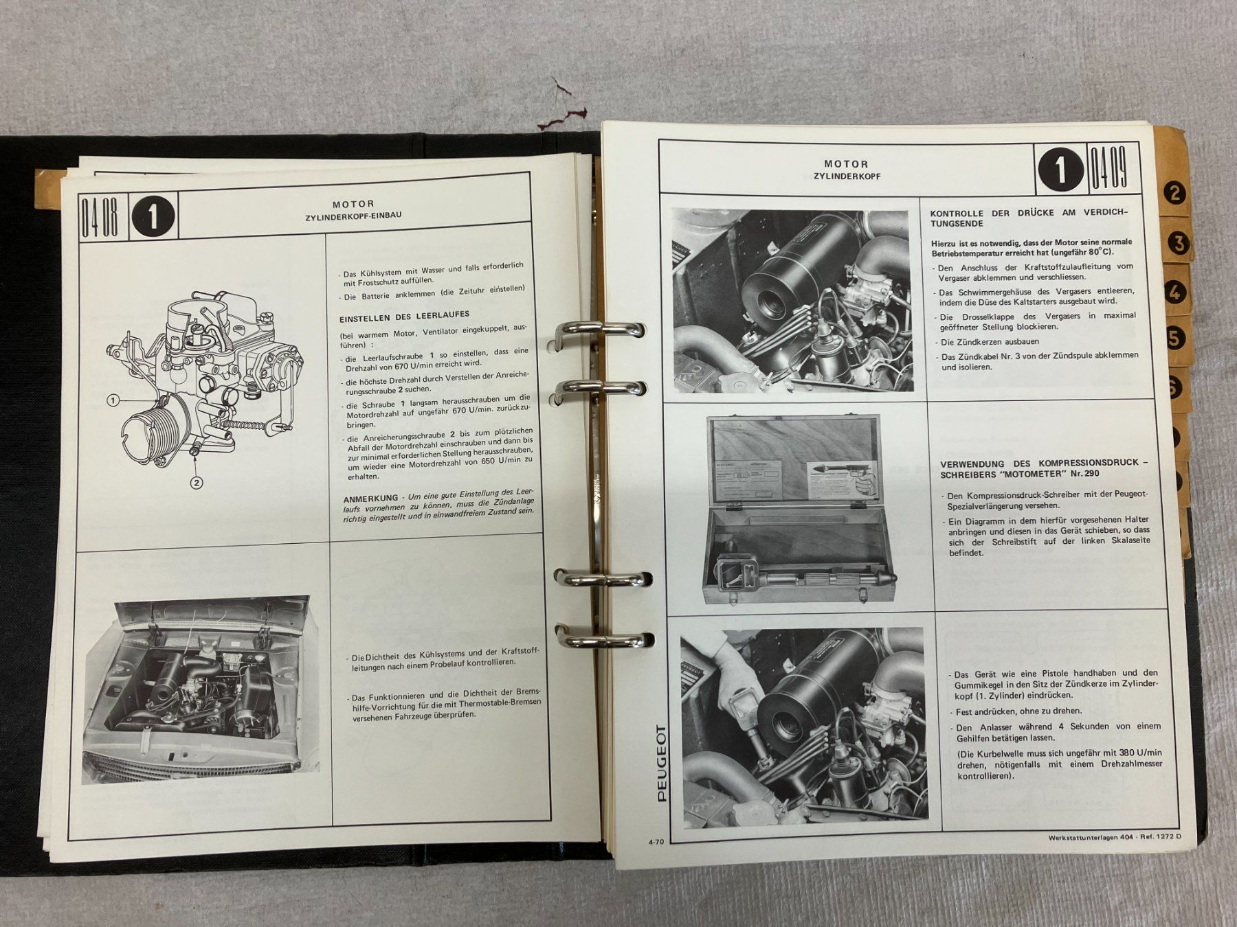 Libri: Werkstatthandbuch Peugeot 404 – Usato da Hämikon venduto da Armin15 4