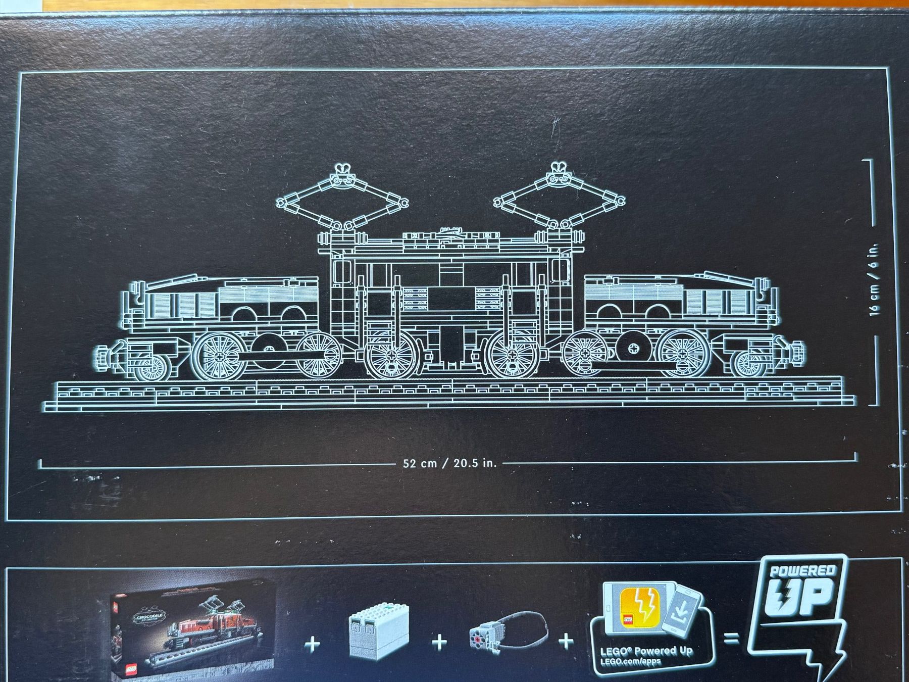 Lego Jeux de construction: Lego SBB Crocodile Ce 6/8 – Neuf avec emballage d'origine à Yvorne par Donom 2